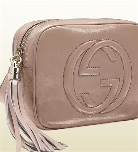 pink gucci disco bag on person|pink gucci bag small.